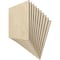 Ekena Millwork 15 3/4W x 15 3/4H x 1/4T Wood Hobby Boards, Birch, 10PK HBW16X16X250CBI - alternate 3